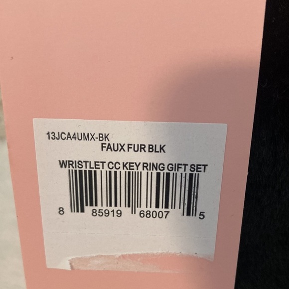 Juicy Couture Faux Fur Wristlet with Card Case - Picture 2 of 9